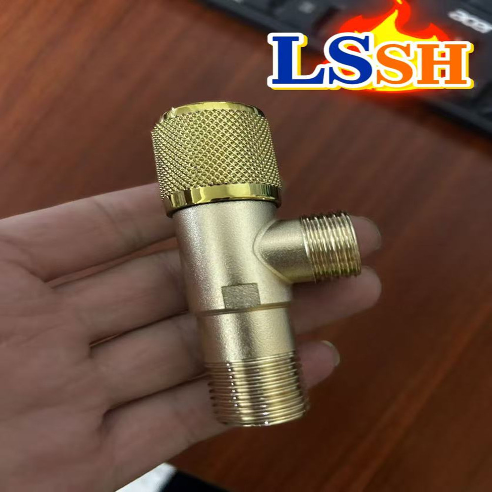 Toilet Fill Valve - Tam bakır tuvalet açılı vana, tam