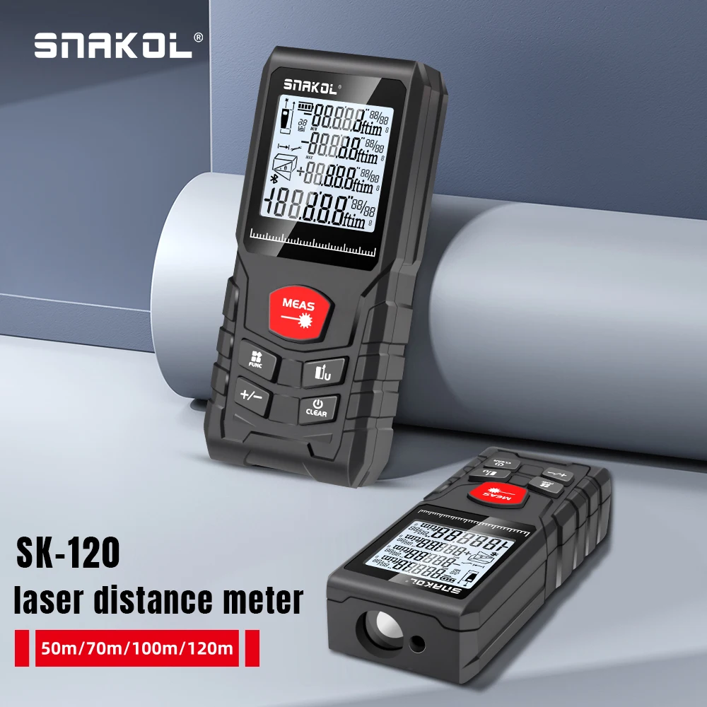 Stanley Tape 25Ft - SNAKOL SK-120 Dijital Lazer Mesafe Ölçer