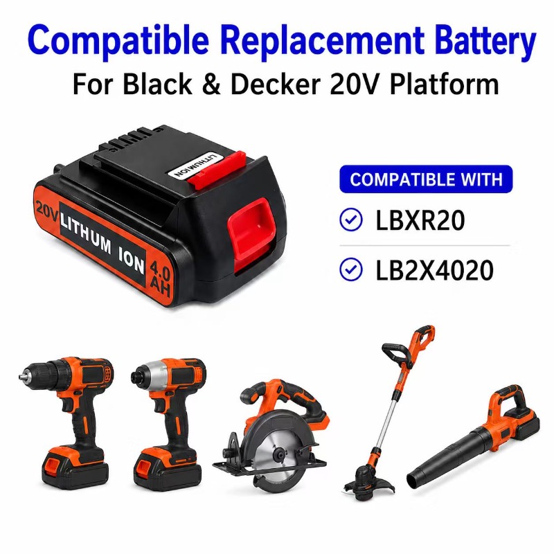 3/4/6/8Ah Uzun Çalışma Süreli  - Black+Decker Tool 20V Max incelemesi ve fiyatı