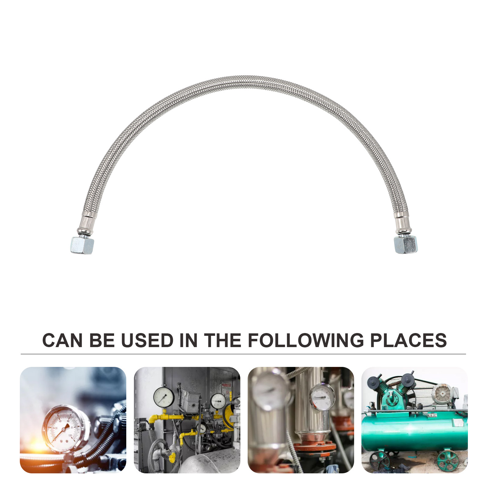 Paslanmaz Çelik Hava Kompresör - Flexible Hose Braided incelemesi ve fiyatı