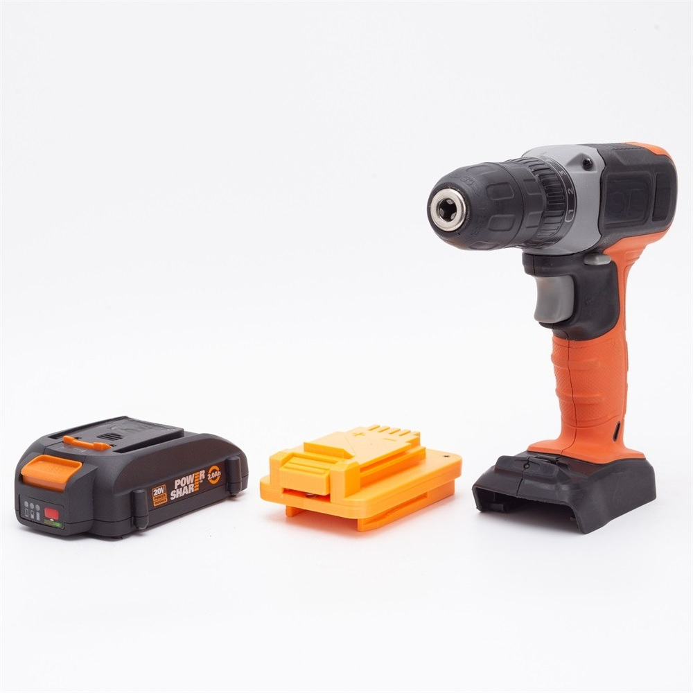 Worx 20V 6 pinli bataryayı Por - Black+Decker Tool 20V Max incelemesi ve fiyatı
