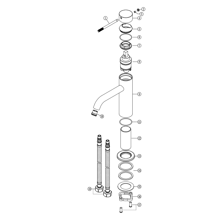 Yeni Tasarım Seramik Kartuşlu  - Basin Mixer Cartridge incelemesi ve fiyatı